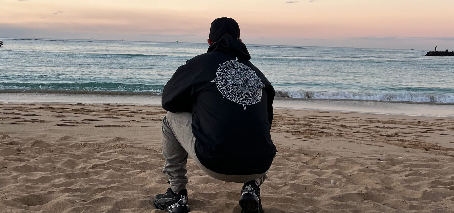 Aztec Calendar Windbreaker