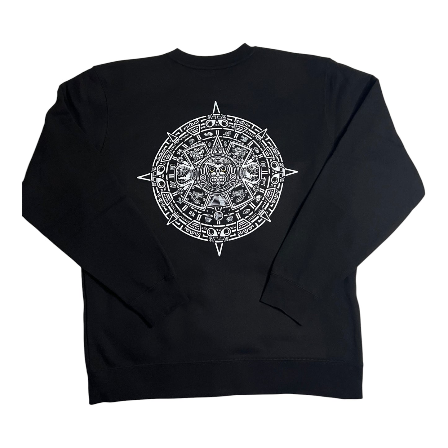 Aztec Calendar necklace sweater