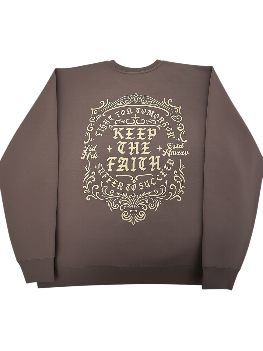 Keep the faith Heavyweight Crewneck