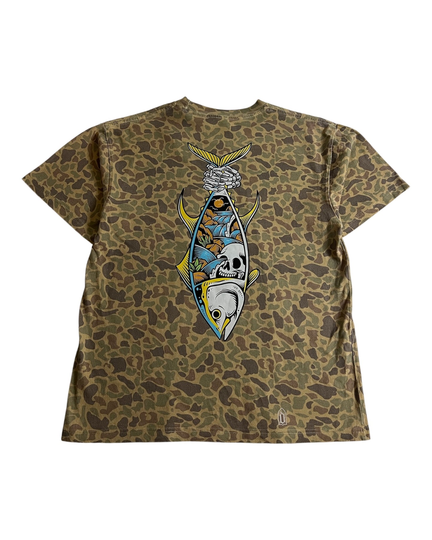 Premium Fish N River Duck Camo Heavyweight Cotton Tee