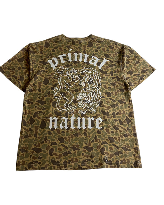 Premium Primal Nature Duck Camo Heavyweight Cotton Tee