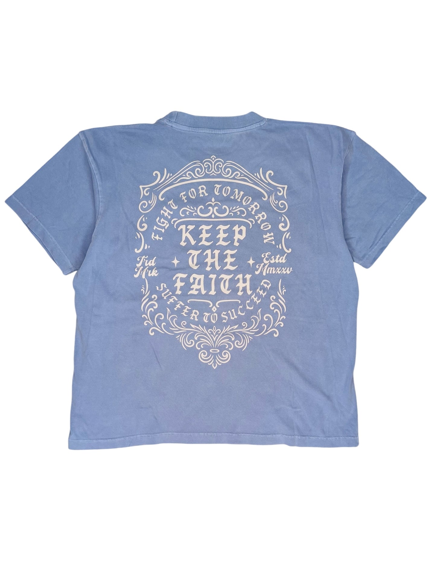 Premium Keep The Faith blue