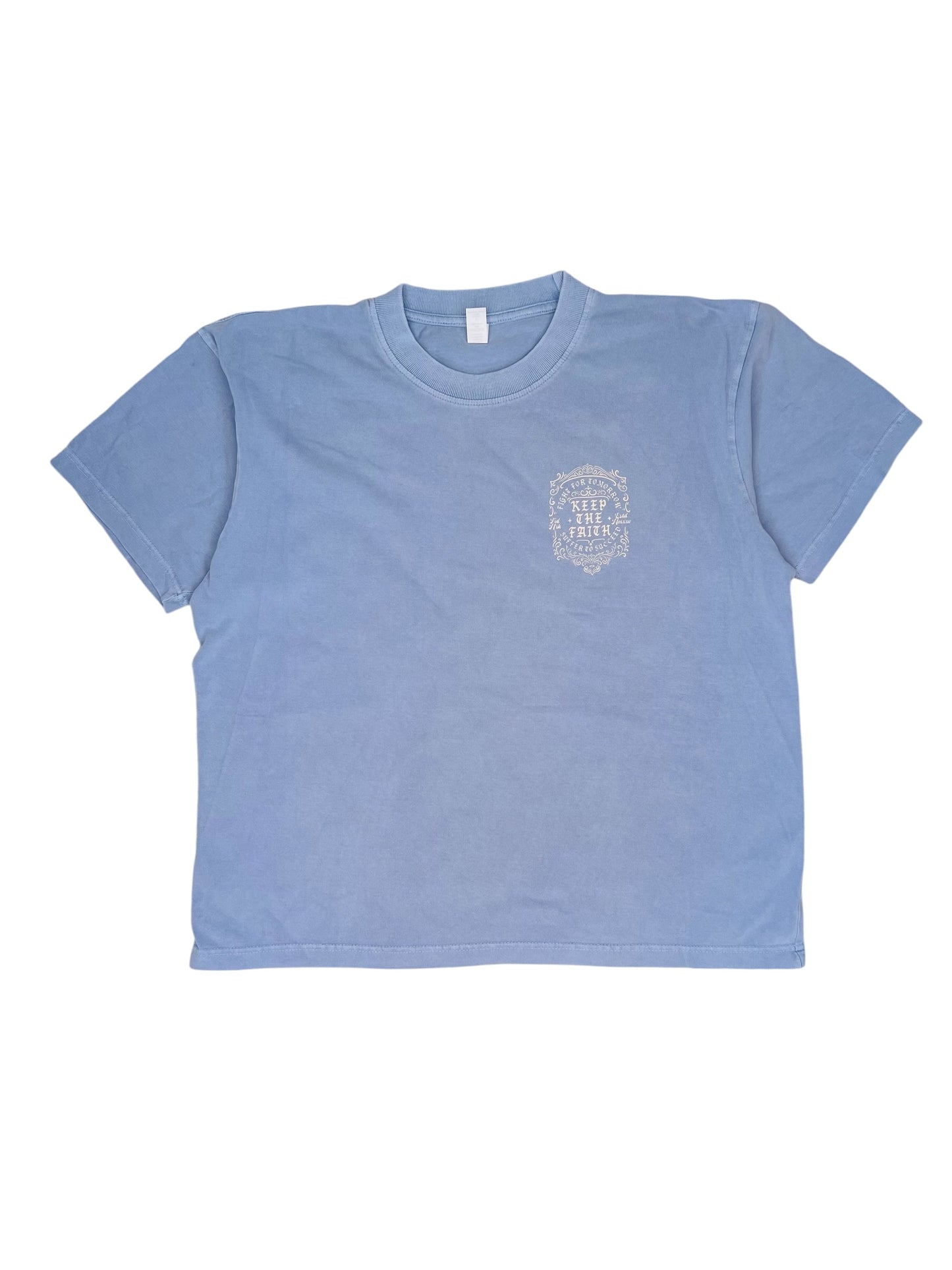 Premium Keep The Faith blue